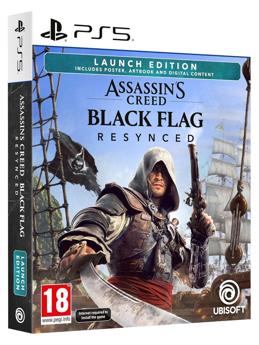 کاور بازی Assassin’s Creed IV: Black Flag Resynced — Launch برای PS5