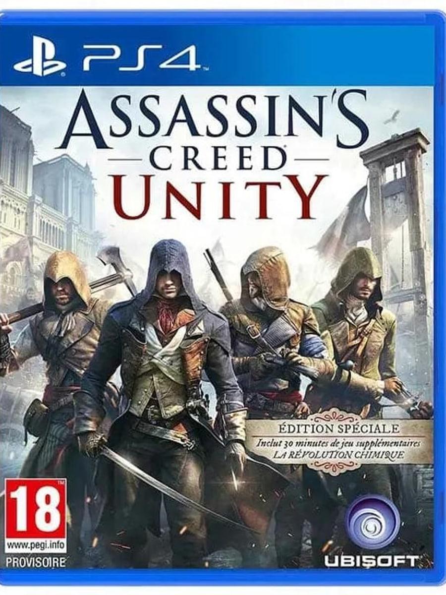 کاور بازی Assassin's Creed Unity — استاندارد برای PS4