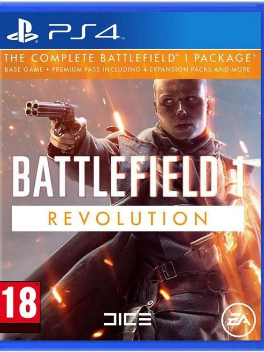 کاور بازی Battlefield 1 — Revolution برای PS4