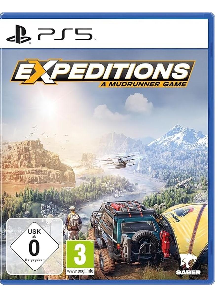 کاور بازی Expeditions: A MudRunner Game برای PS5