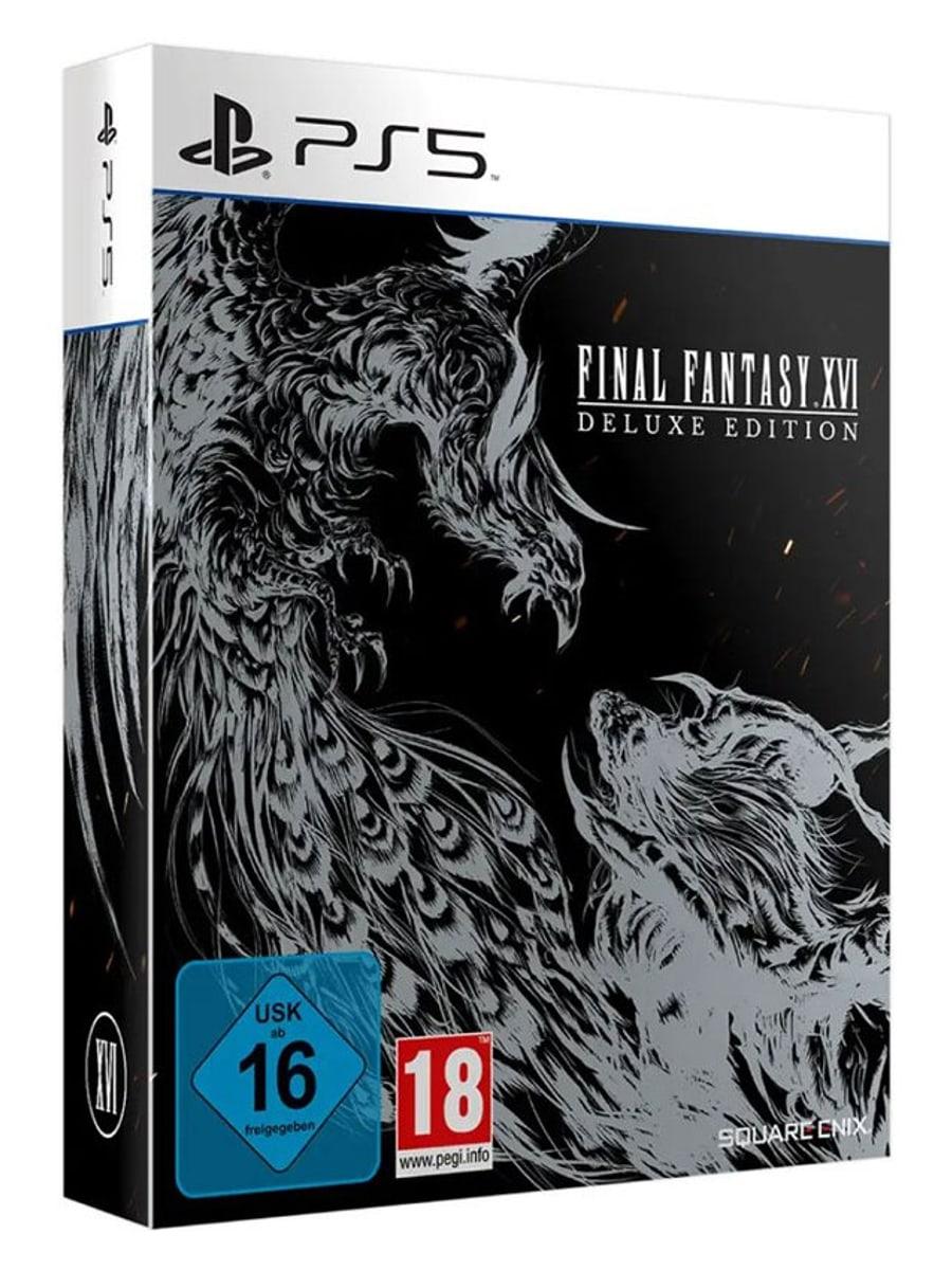 کاور بازی Final Fantasy XVI — Deluxe برای PS5