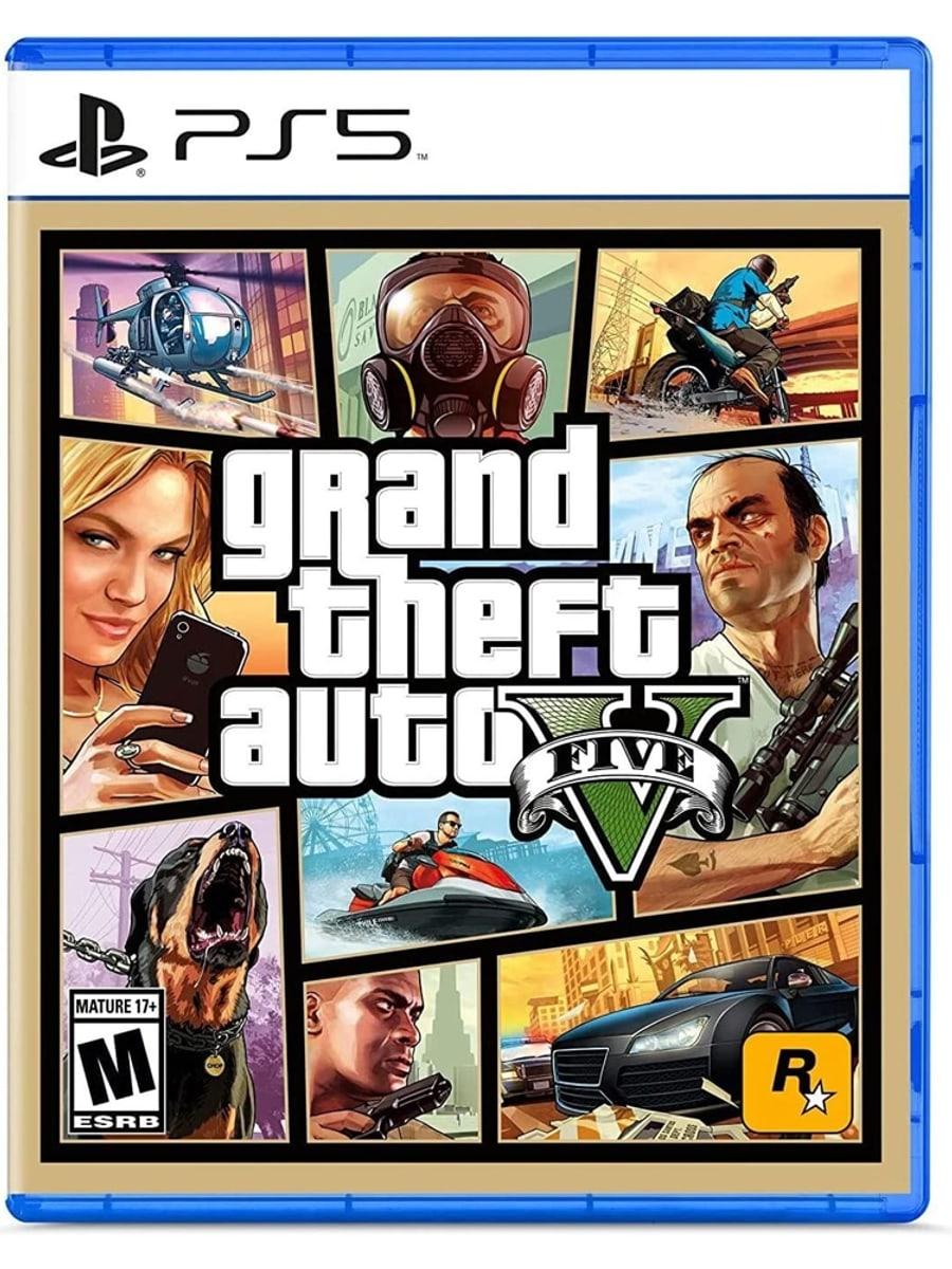 کاور بازی Grand Theft Auto V برای PS5