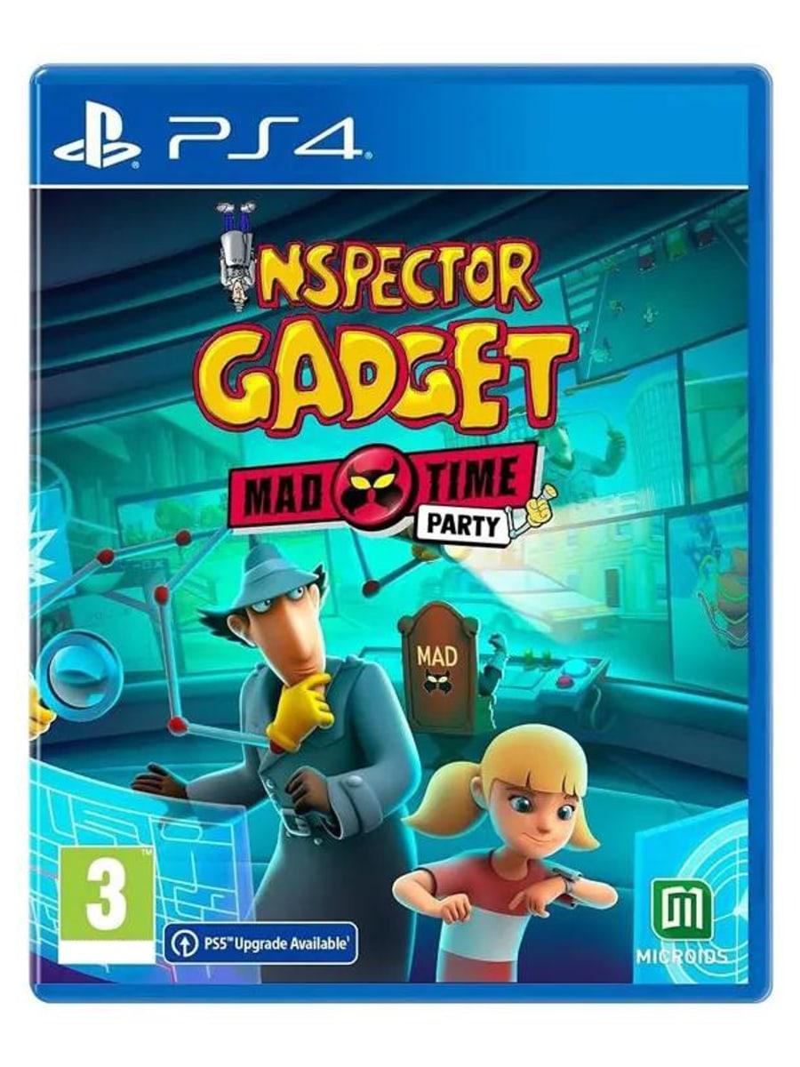 کاور بازی Inspector Gadget Mad Time Party — استاندارد برای PS4