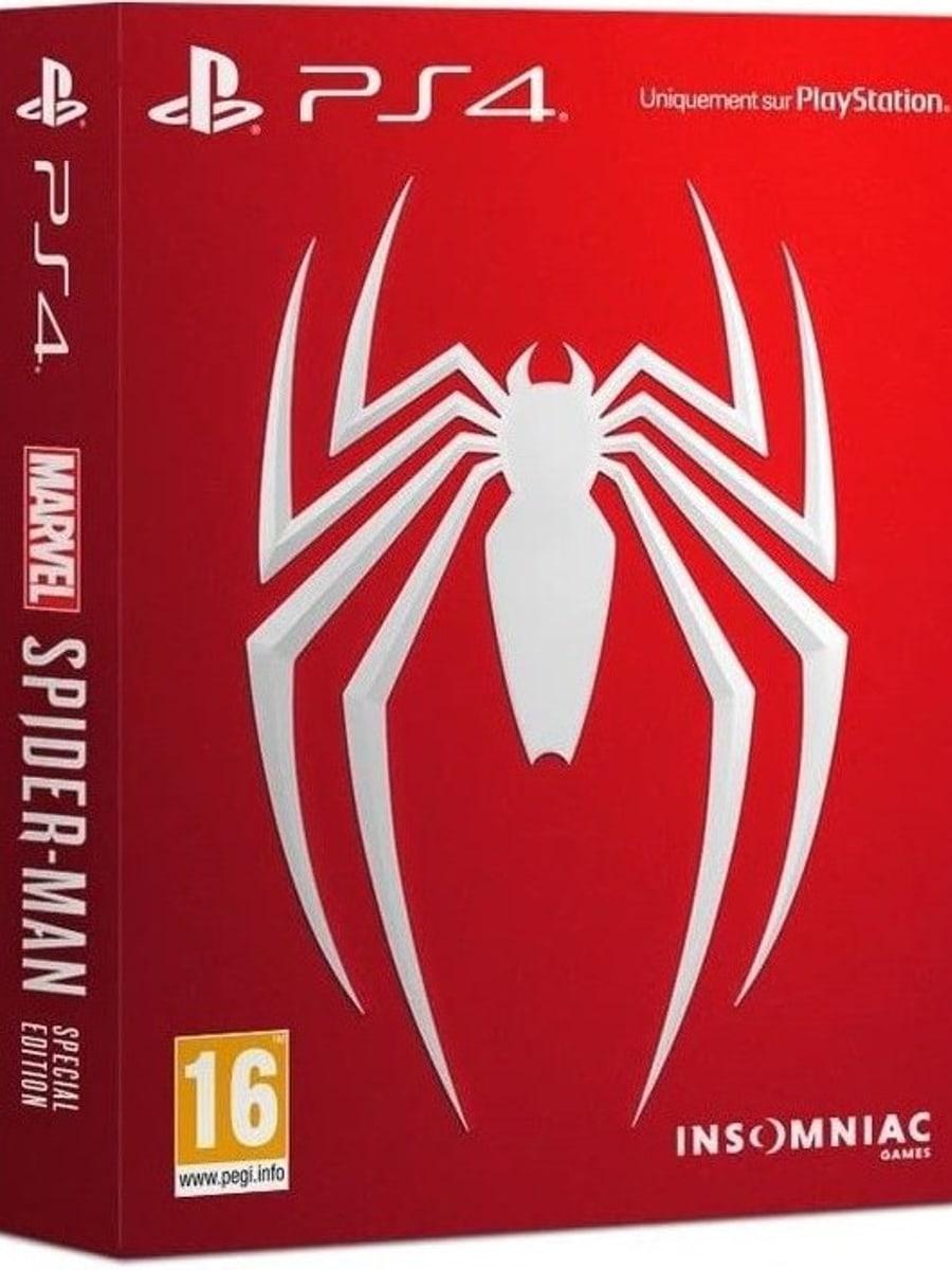 کاور بازی MARVEL SPIDERMAN — SPECIAL EDITION برای PS4