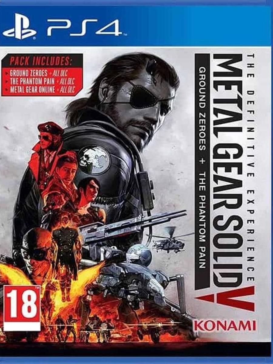کاور بازی Metal Gear Solid V — The Definitive Experience برای PS4