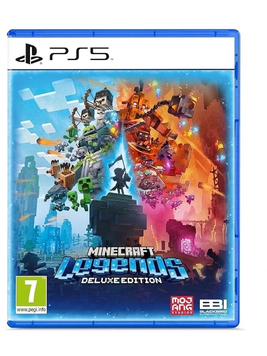 کاور بازی Minecraft Legends : Deluxe edition برای PS5