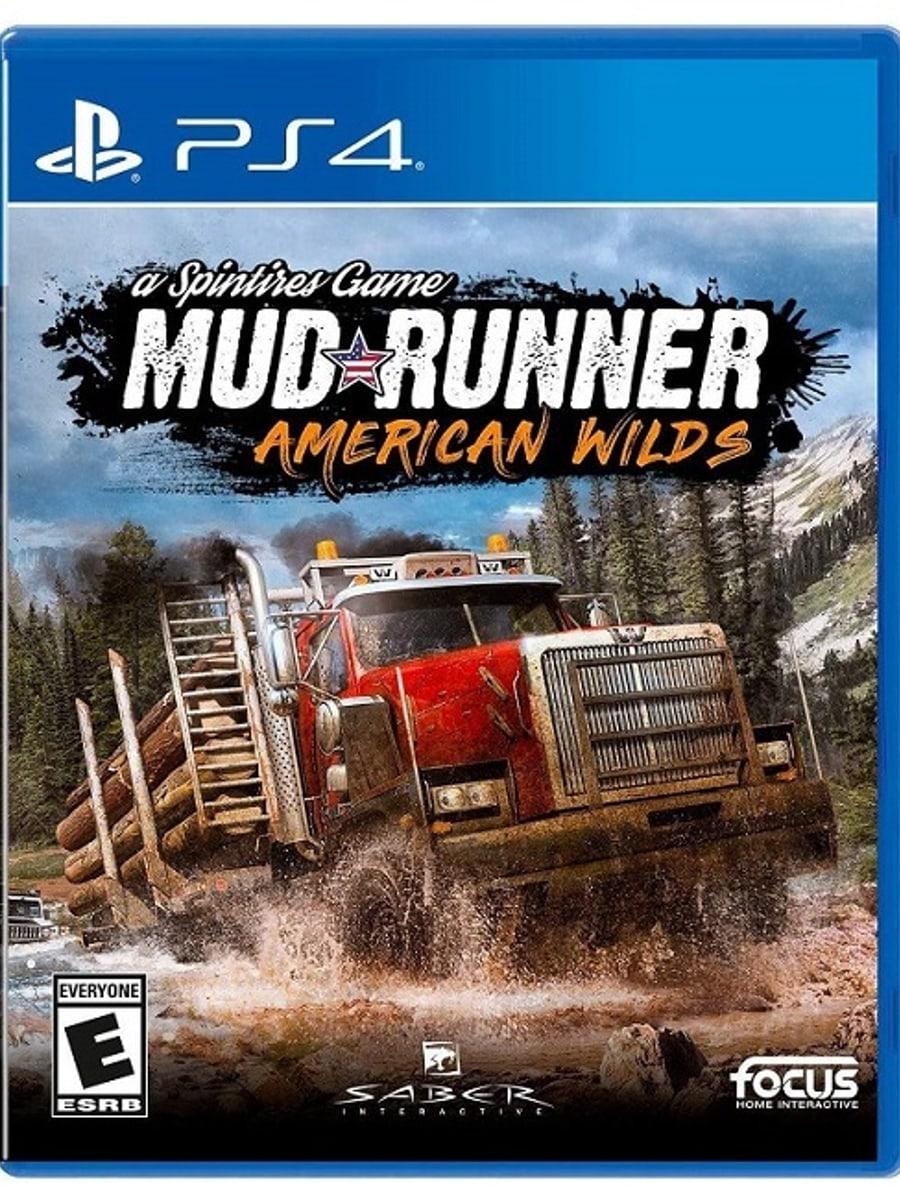 کاور بازی Mud Runner برای PS4