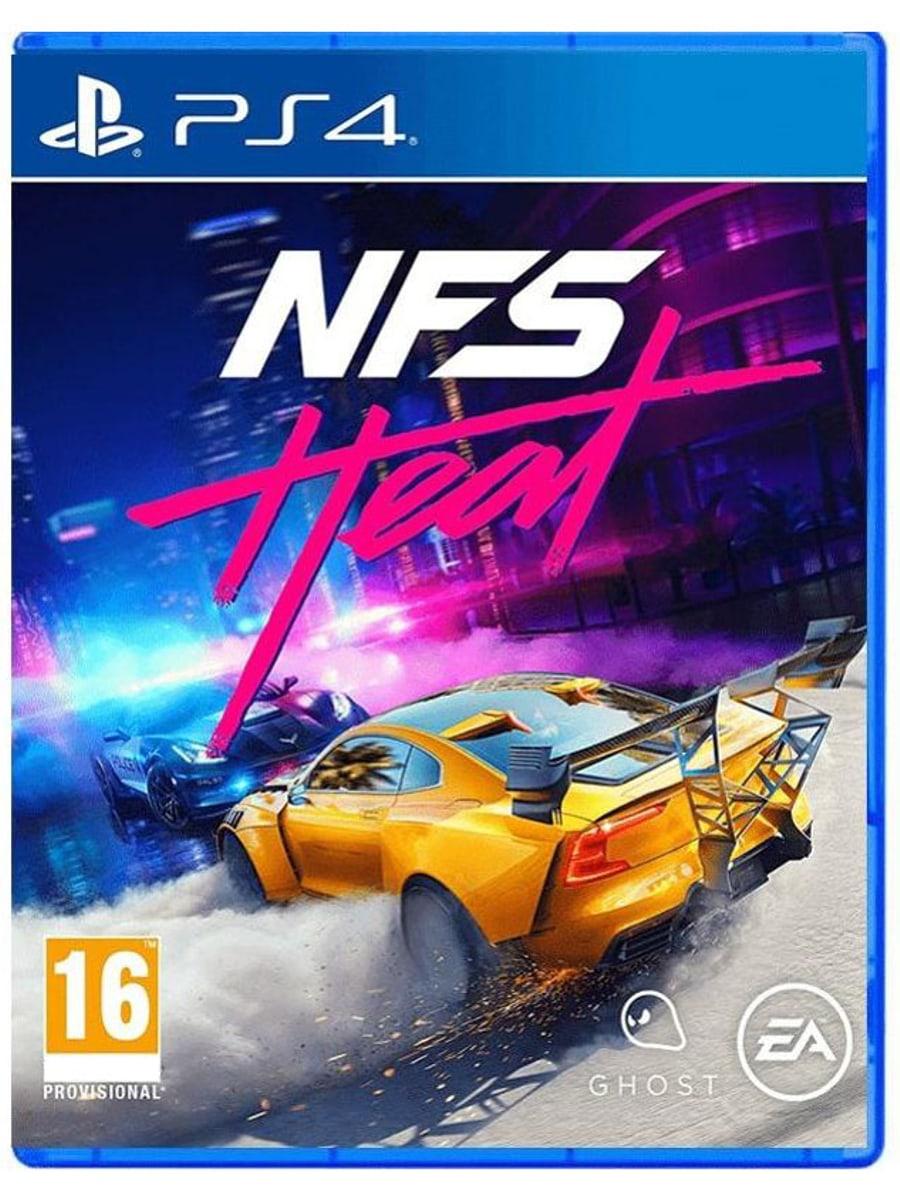 کاور بازی Need for Speed Heat — استاندارد برای PS4