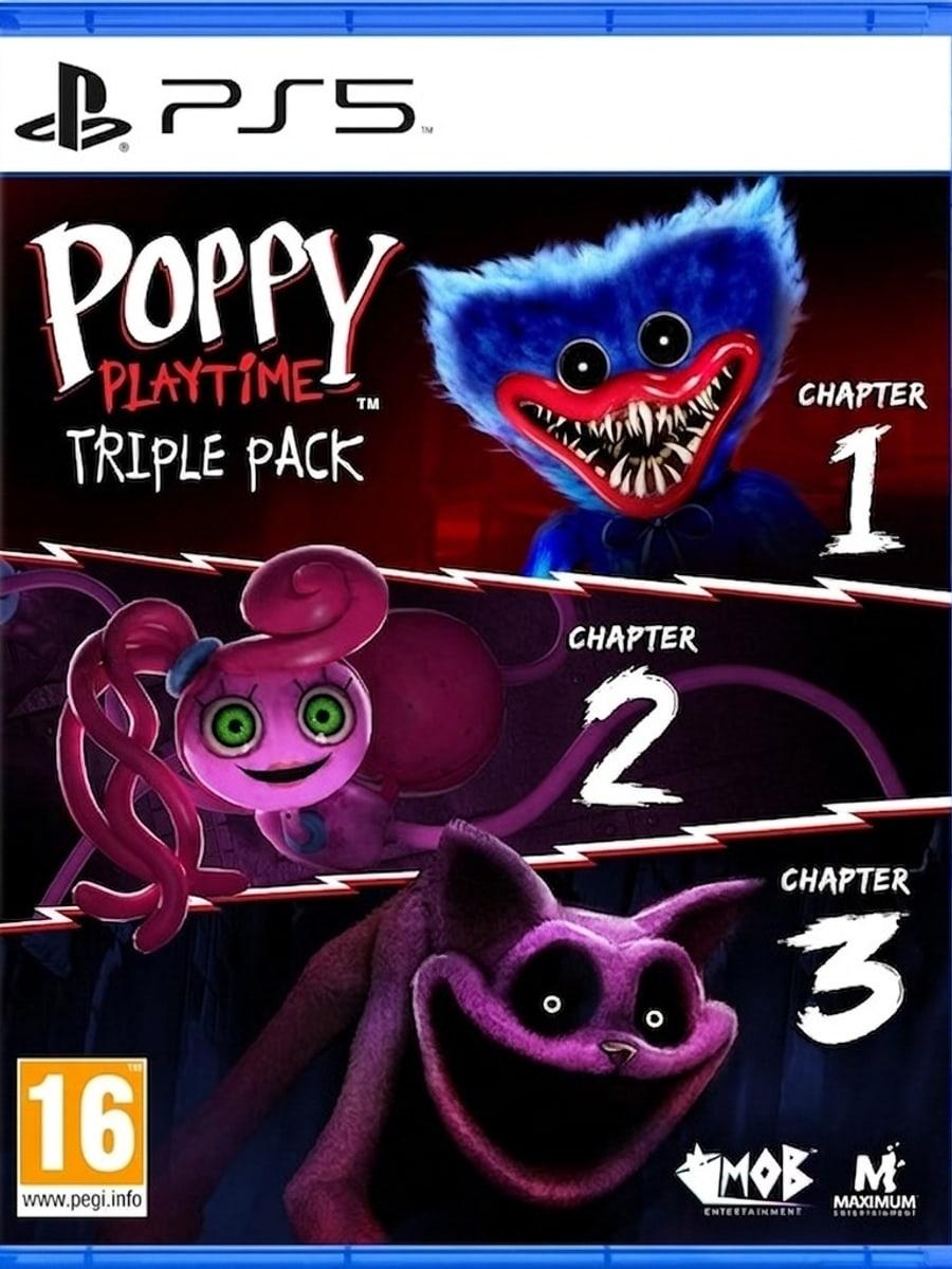 کاور بازی Poppy Playtime Triple Pack برای PS5