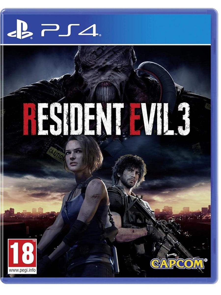 کاور بازی Resident Evil 3 Remake — استاندارد برای PS4
