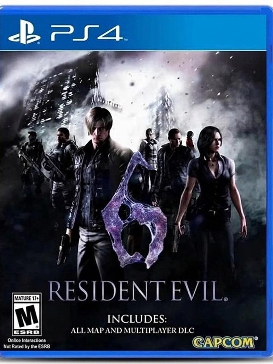 کاور بازی Resident Evil 6 — استاندارد برای PS4