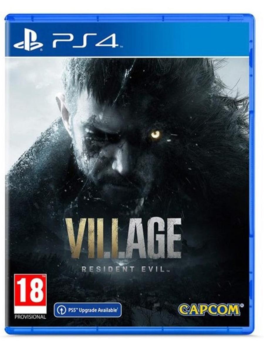 کاور بازی مدل Resident Evil Village — بلوری برای PS4