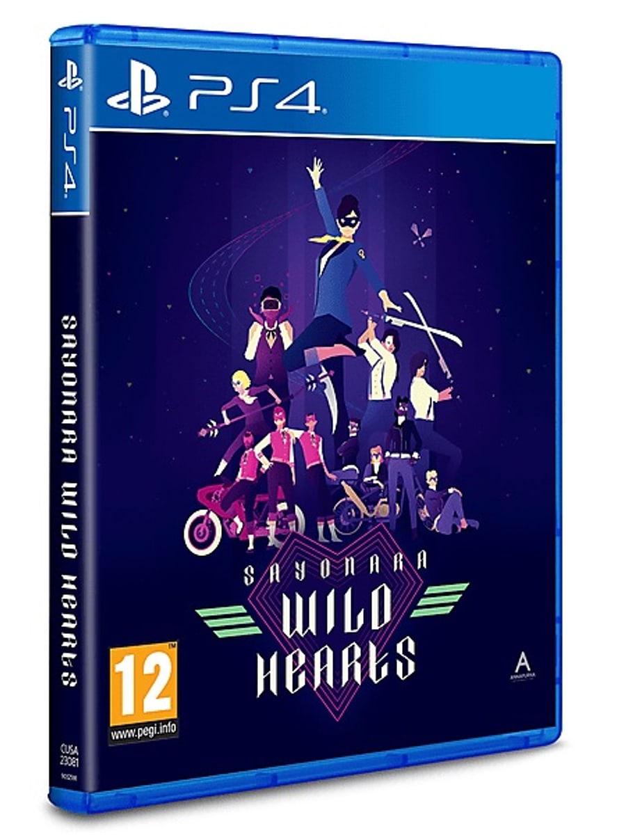 کاور بازی Sayonara Wild Hearts برای PS4