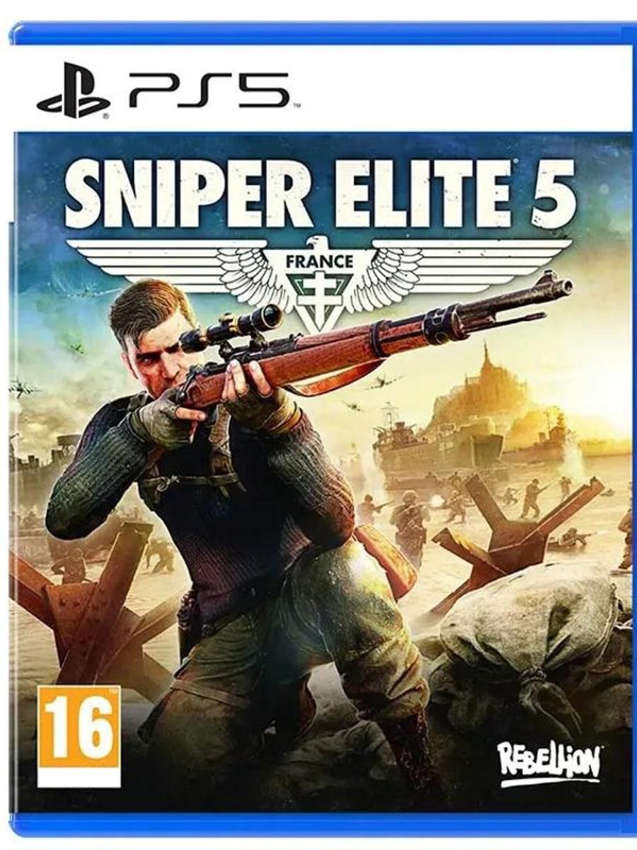 کاور بازی Sniper Elite 5 — استاندارد برای PS5