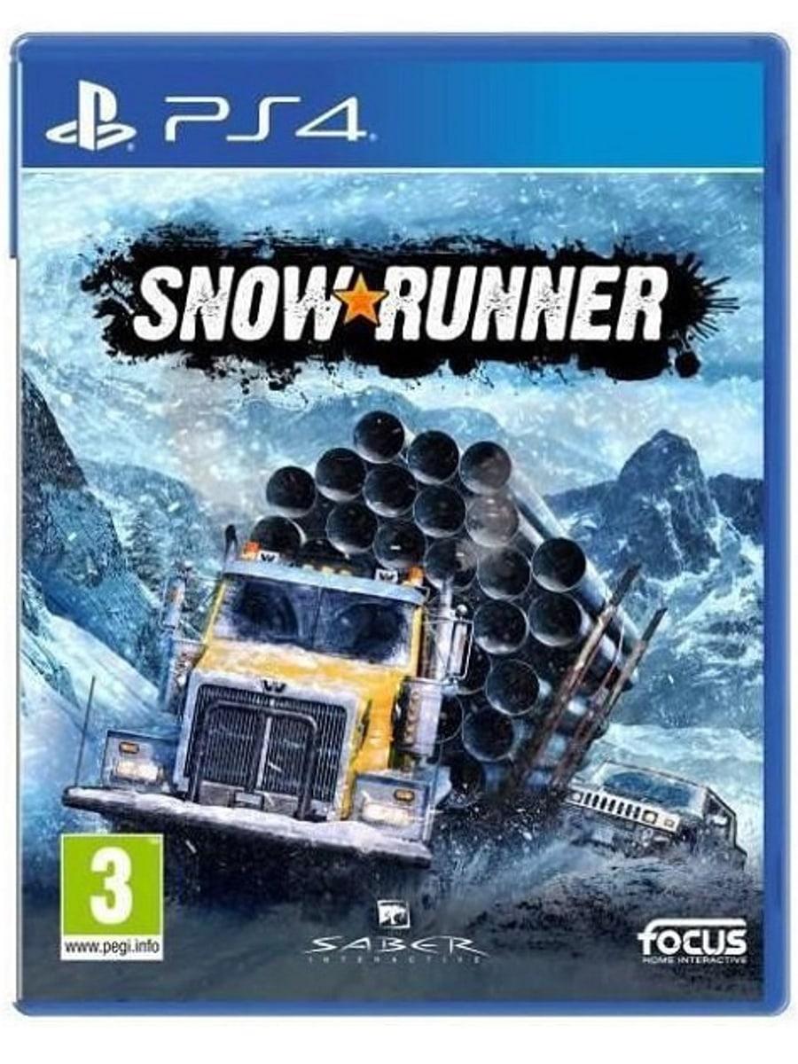 کاور بازی Snow Runner برای PS4