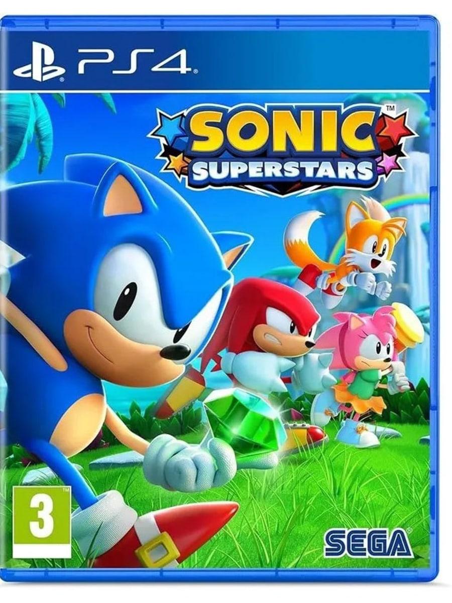 کاور بازی Sonic Superstars — دیسک بلوری برای PS4