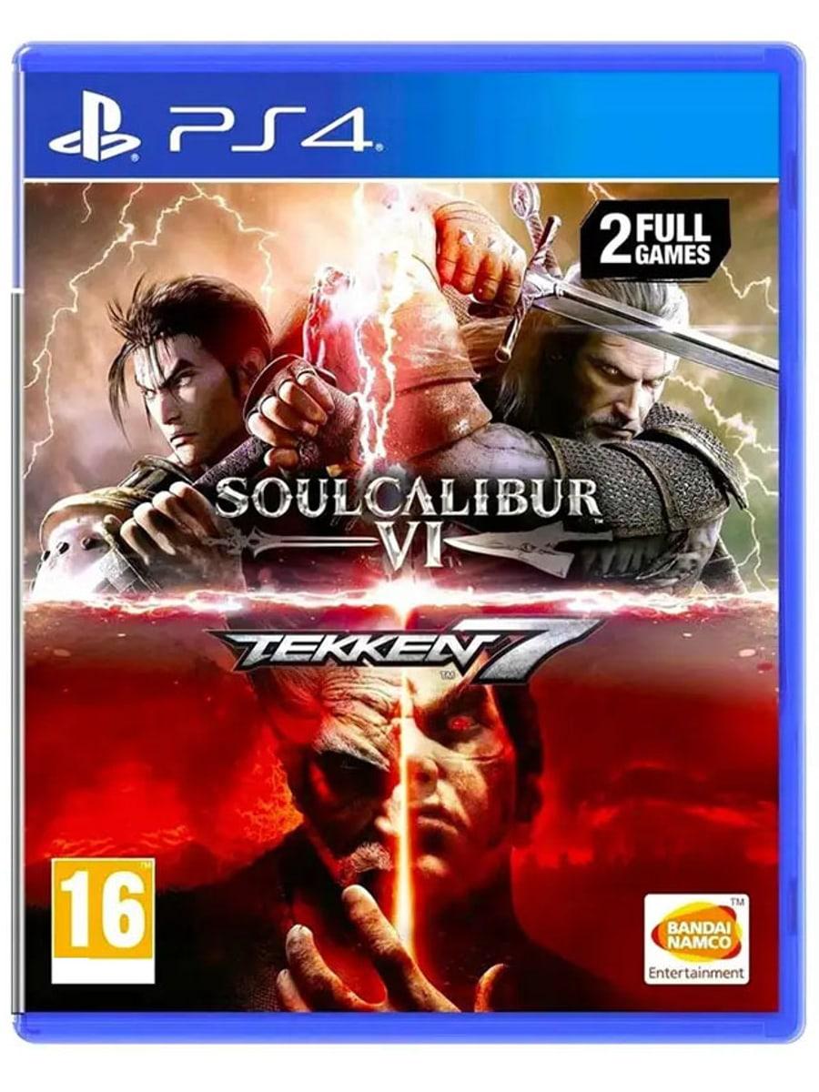کاور بازی Soul Calibur VI & Tekken 7 — دیسک بلوری برای PS4