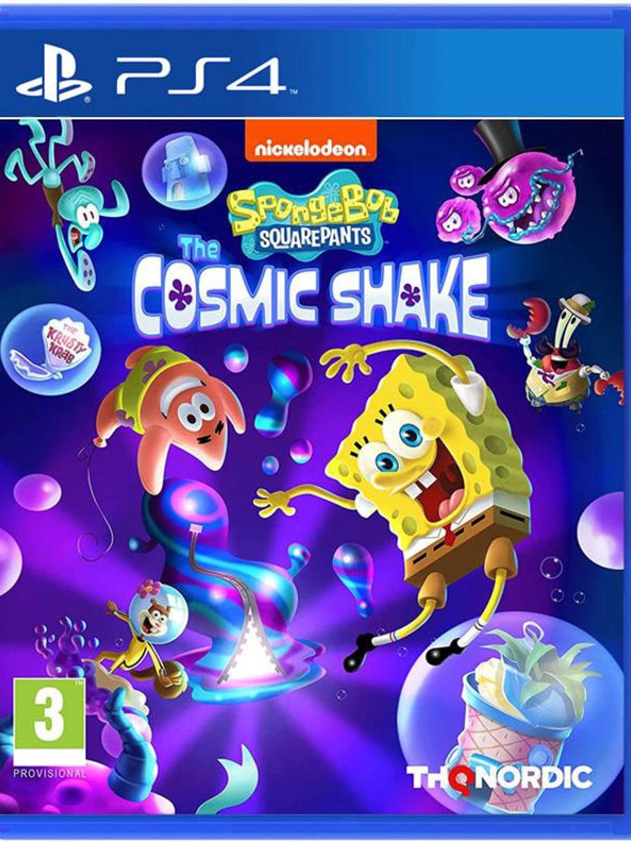 کاور بازی SpongeBob SquarePants: The Cosmic Shake — دیسک بلوری برای PS4