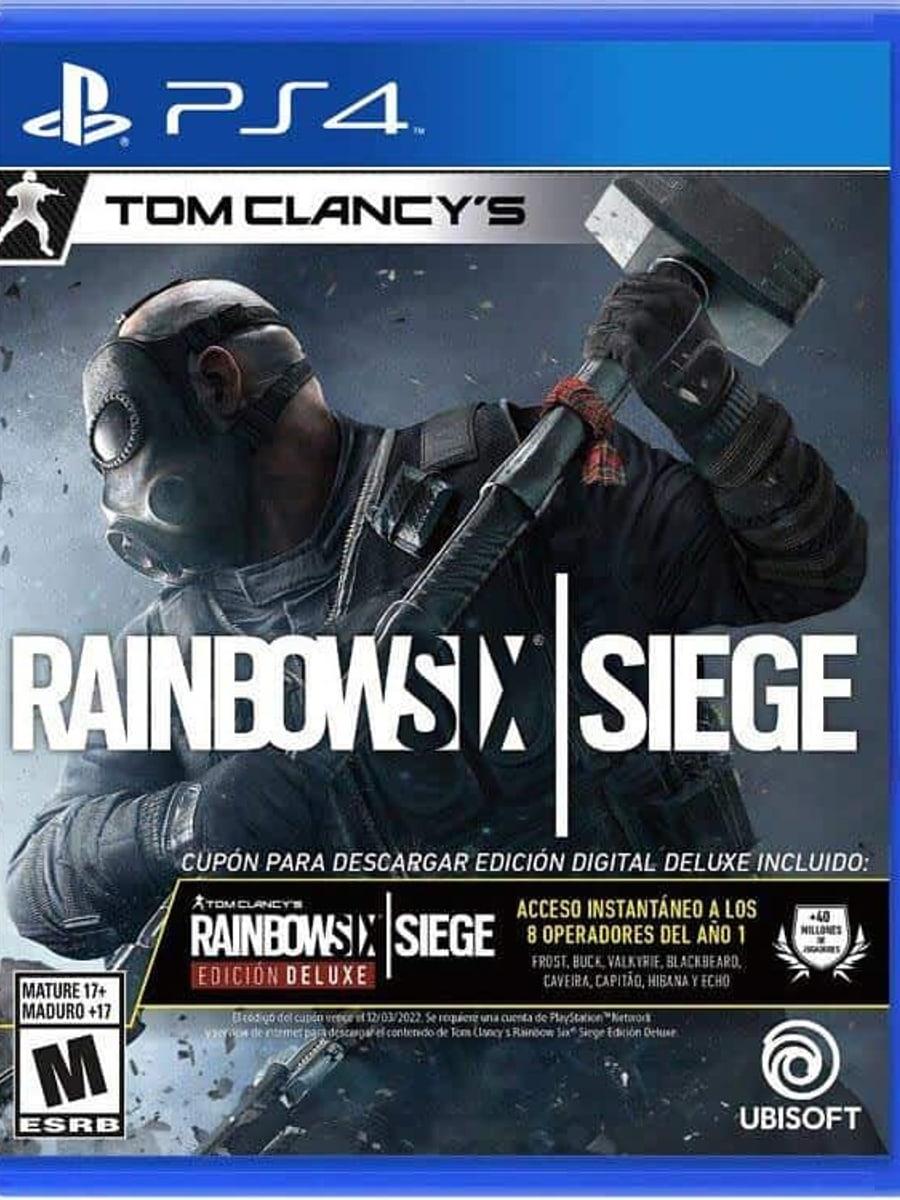 کاور بازی Tom Clancy's Rainbow Six Siege Deluxe edition برای PS4