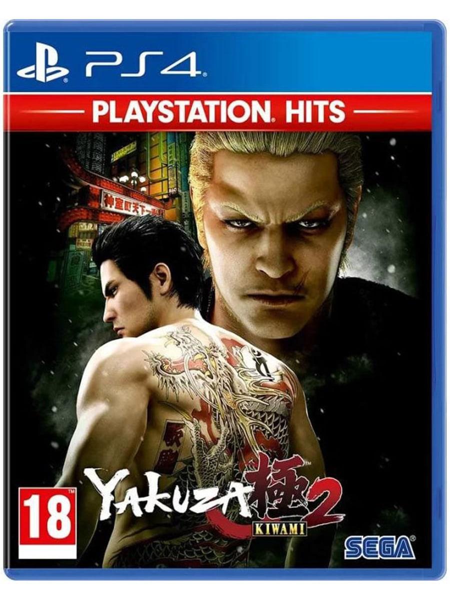 کاور بازی Yakuza Kiwami 2 — دیسک بلوری برای PS4