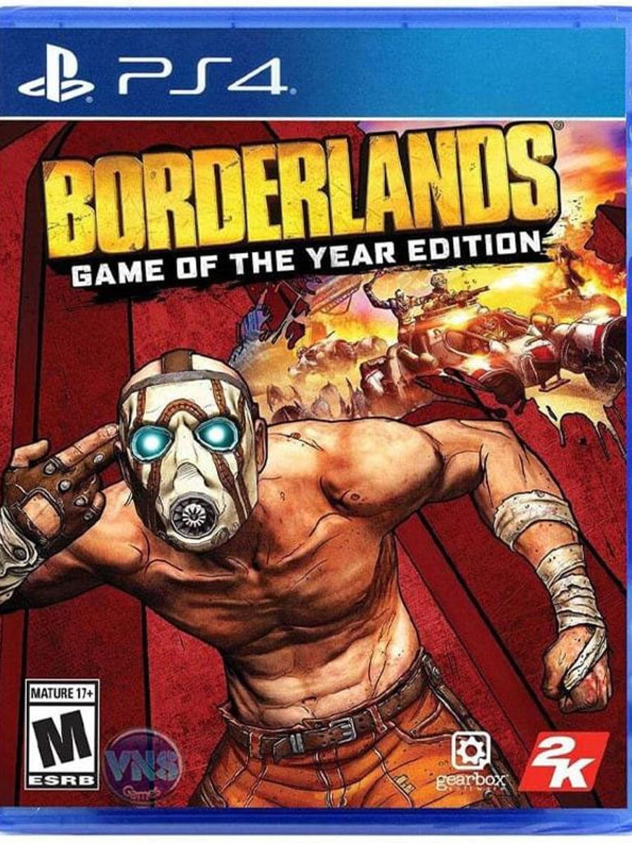 کاور بازی Borderlands — Game of The Year Edition برای PS4