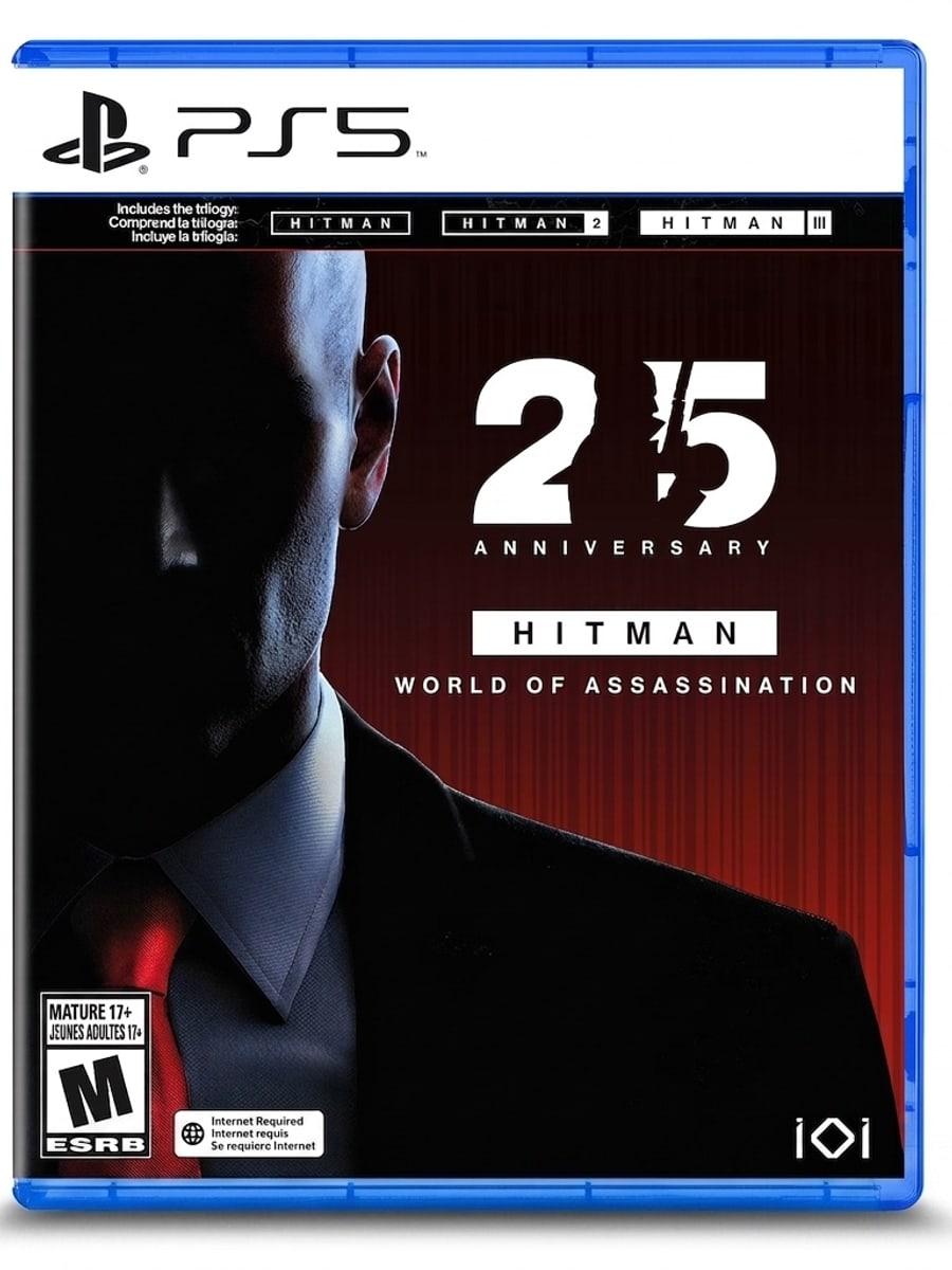 کاور بازی سونی مدل HITMAN : WORLD OF ASSASSINATION — Anniversary Edition برای PS5