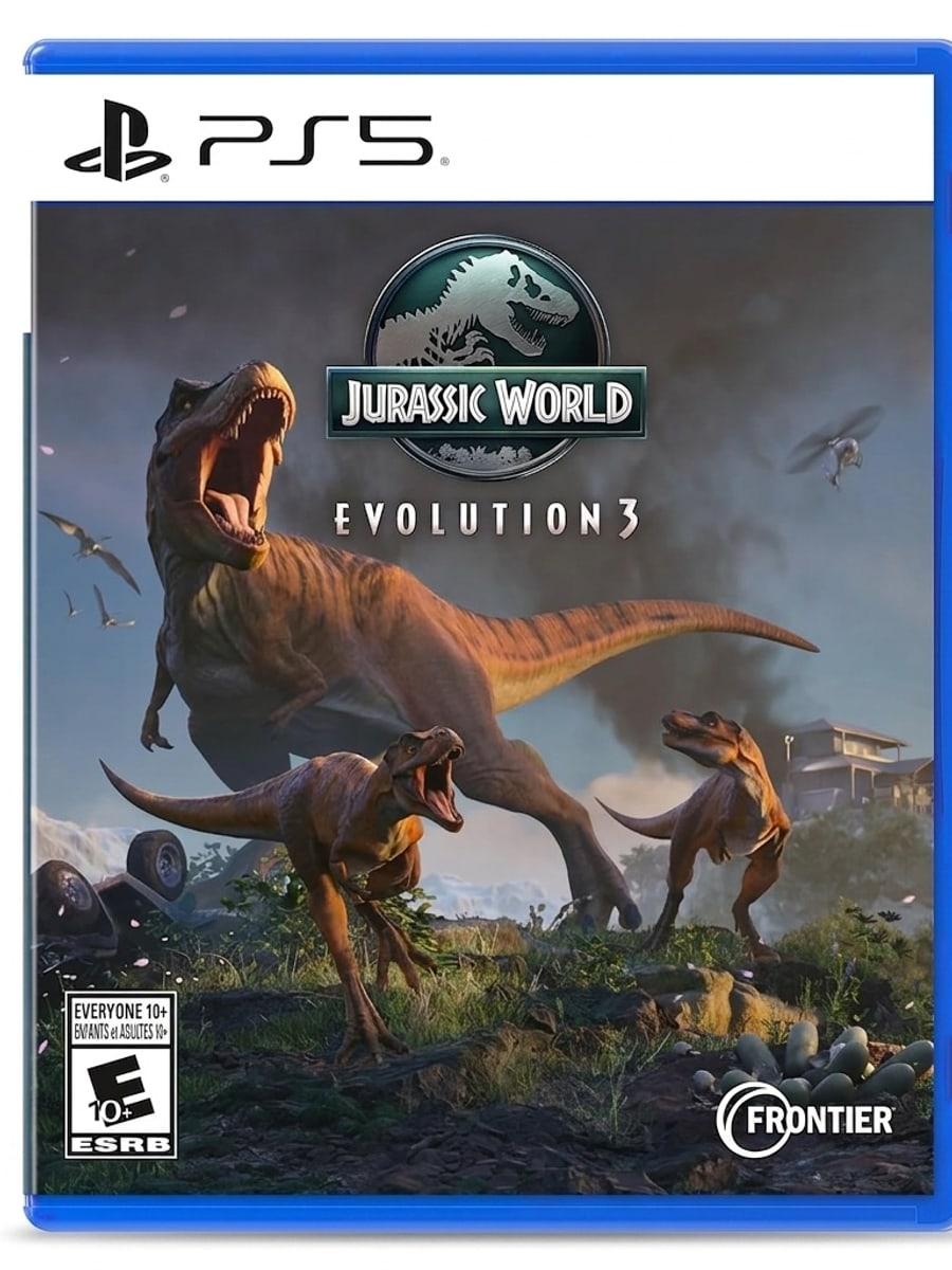 کاور بازی Jurassic World Evolution 3 — استاندارد برای PS5