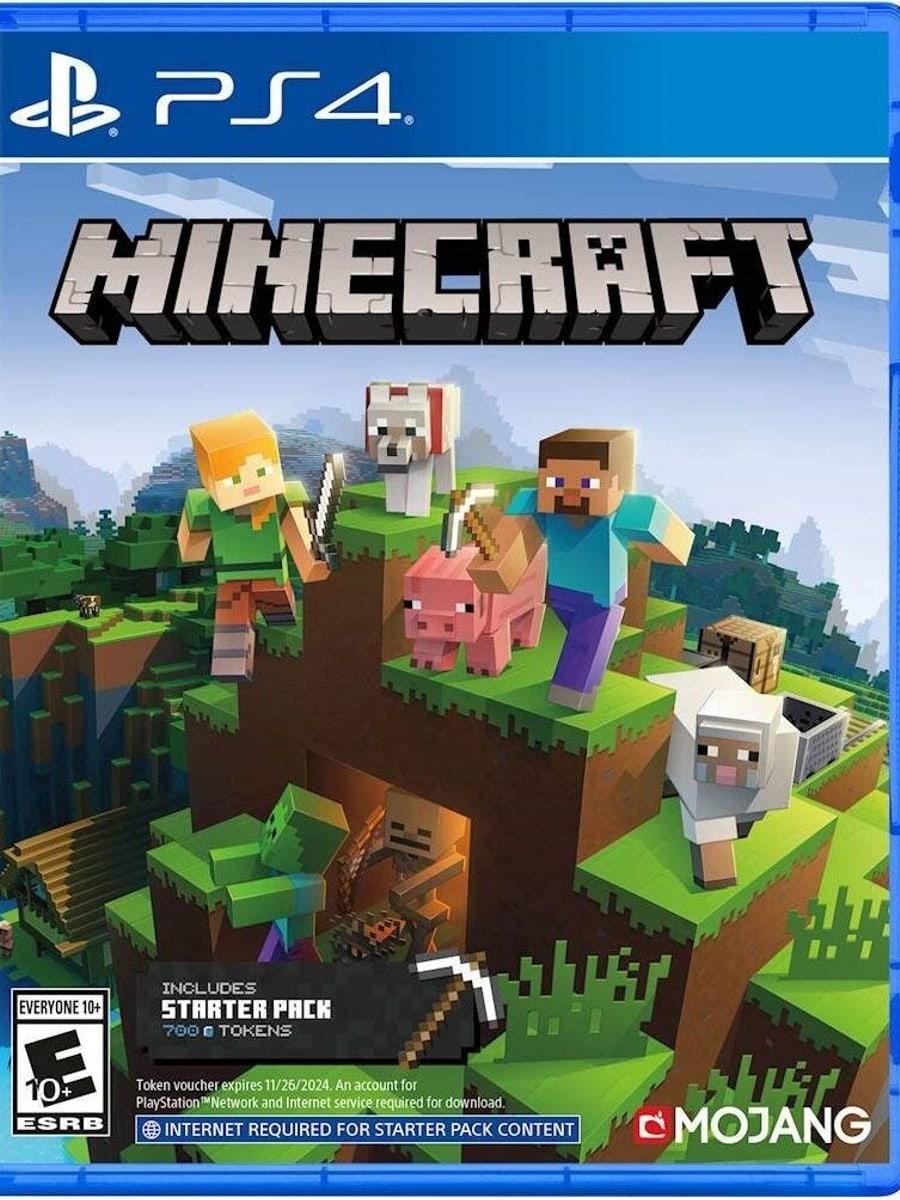 کاور بازی Minecraft Starter Collection برای PS4