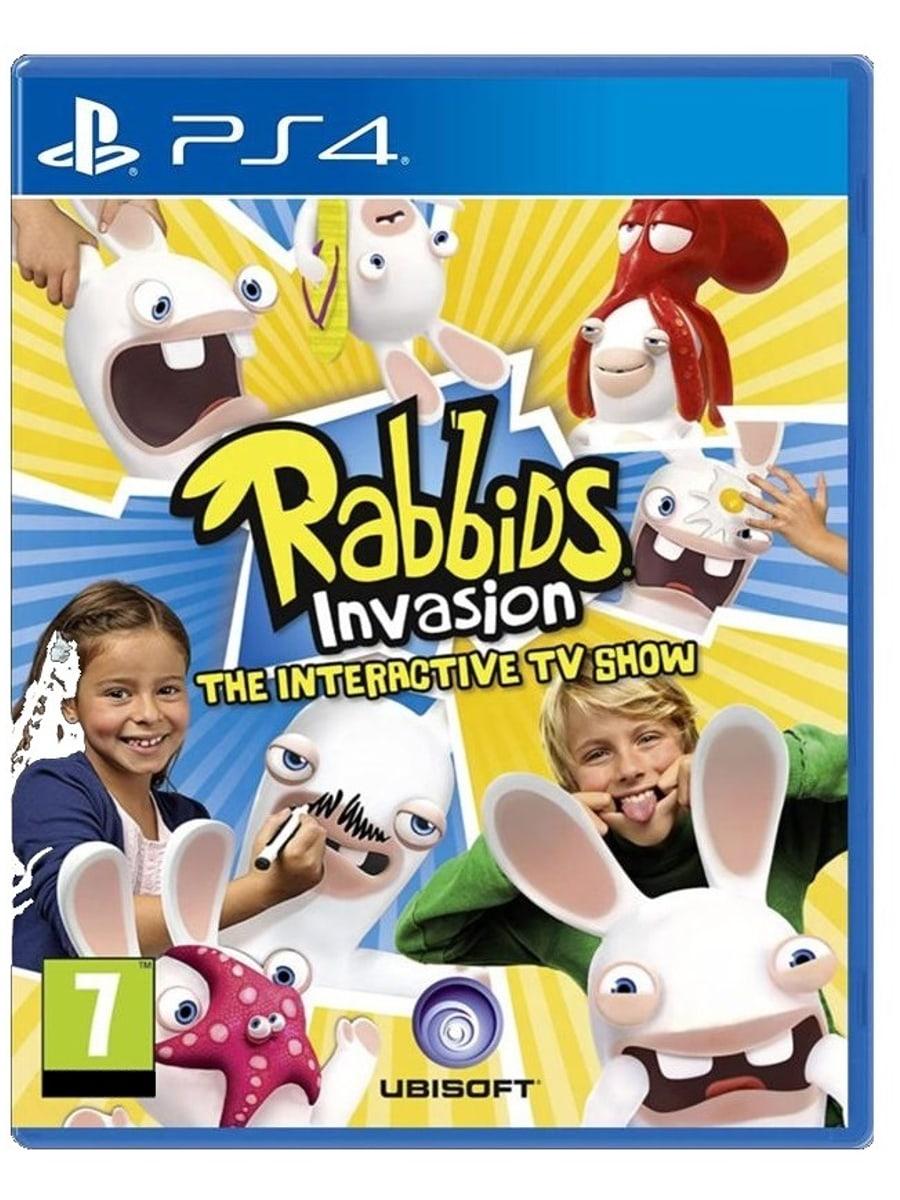 کاور بازی Rabbids Invasion — استاندارد برای PS4