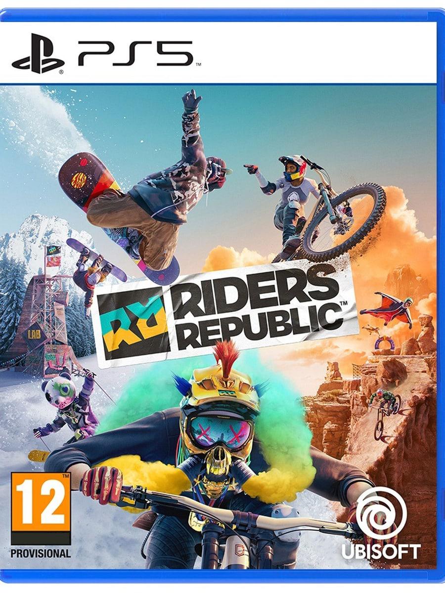 کاور بازی سونی مدل Riders Republic برای PS5