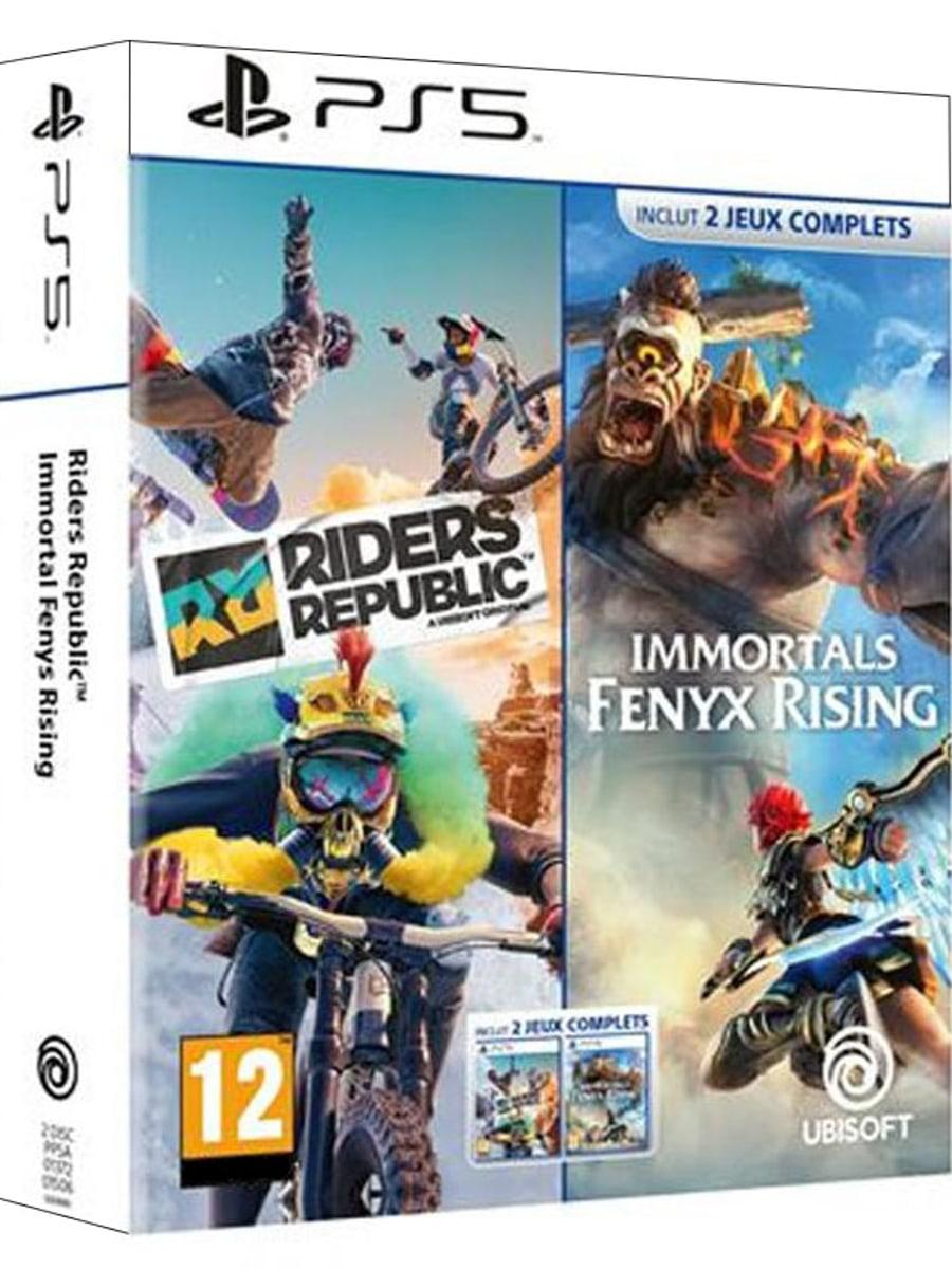 کاور بازی Riders Republic & Immortals Fenyx Rising — دو دیسک برای PS5