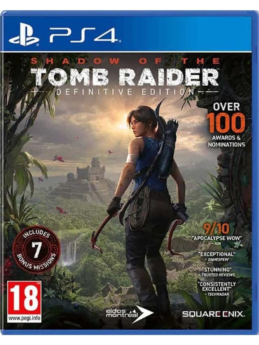 کاور بازی Shadow of the Tomb Raider — Defitnitive Edition برای PS4