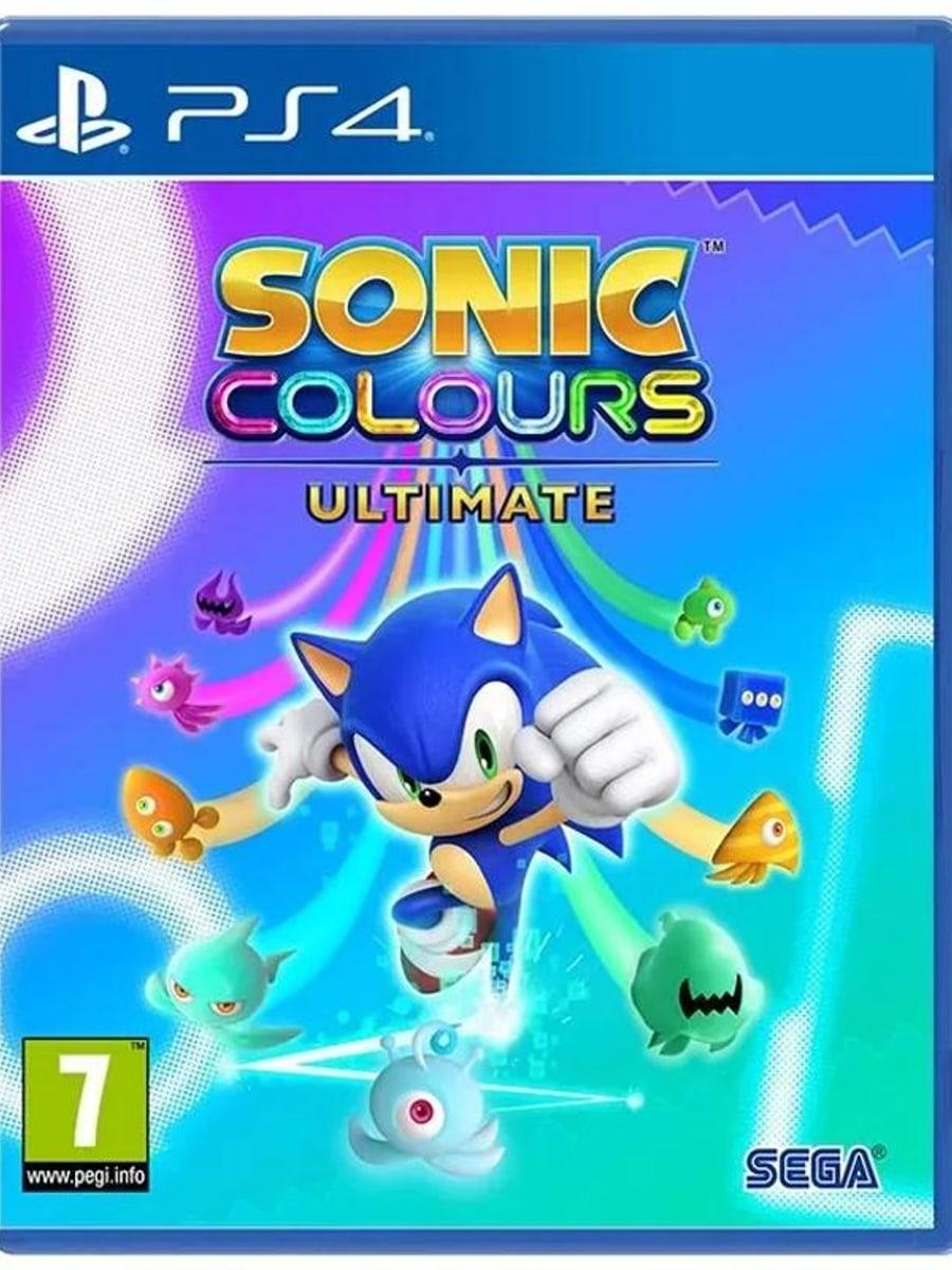 کاور بازی Sonic Colors: Ultimate — دیسک بلوری برای PS4