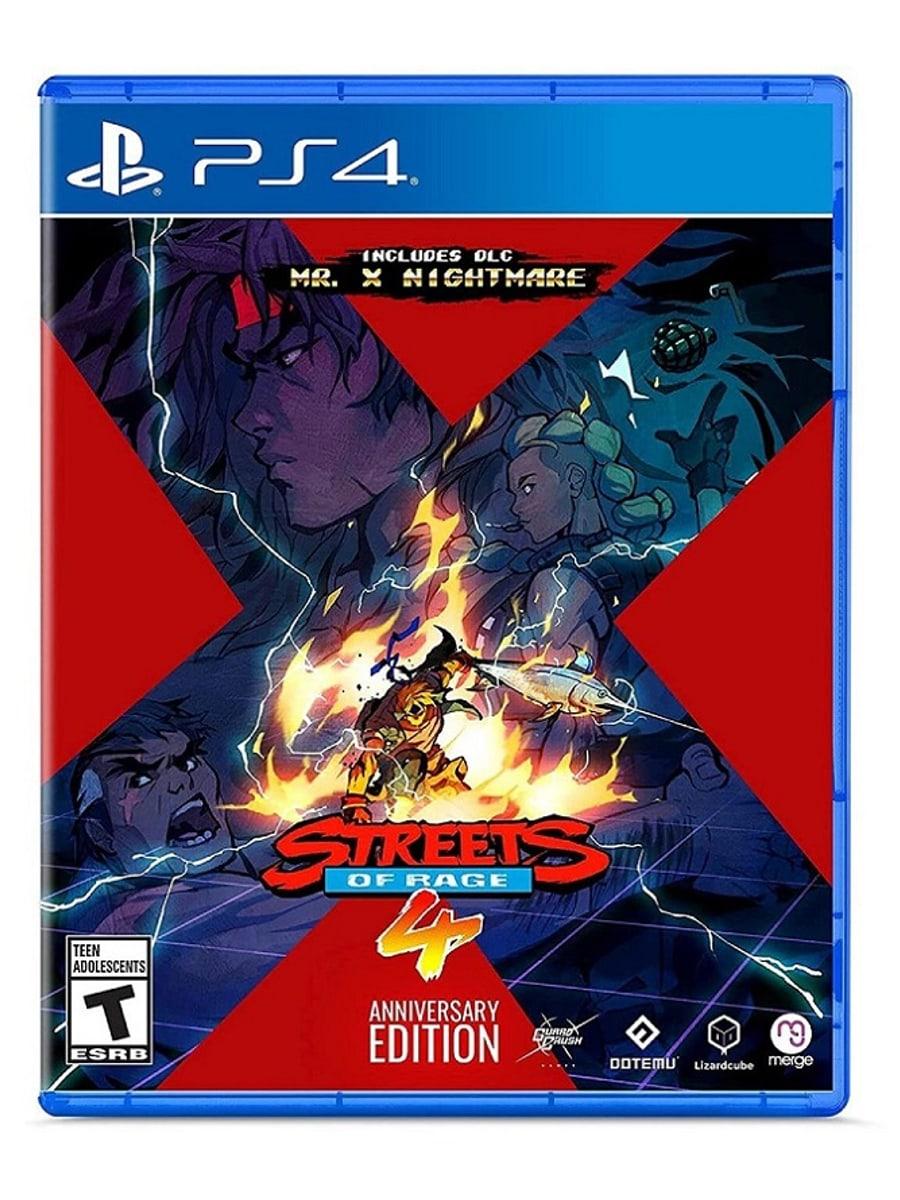 کاور بازی Streets of Rage 4: Anniversary Edition برای PS4