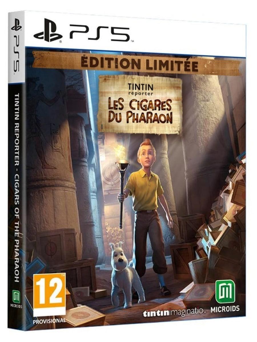 کاور بازی بازی Tintin Reporter - Cigars of the Pharaoh Limited Edition — استیل بوک برای PS5