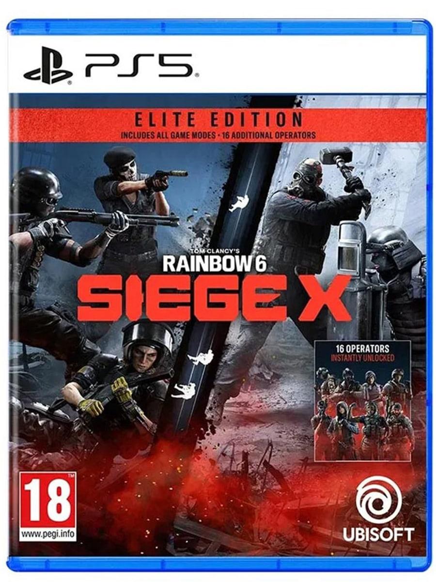 کاور بازی Tom Clancy's Rainbow Six Siege Elite Edition — Standard برای PS5