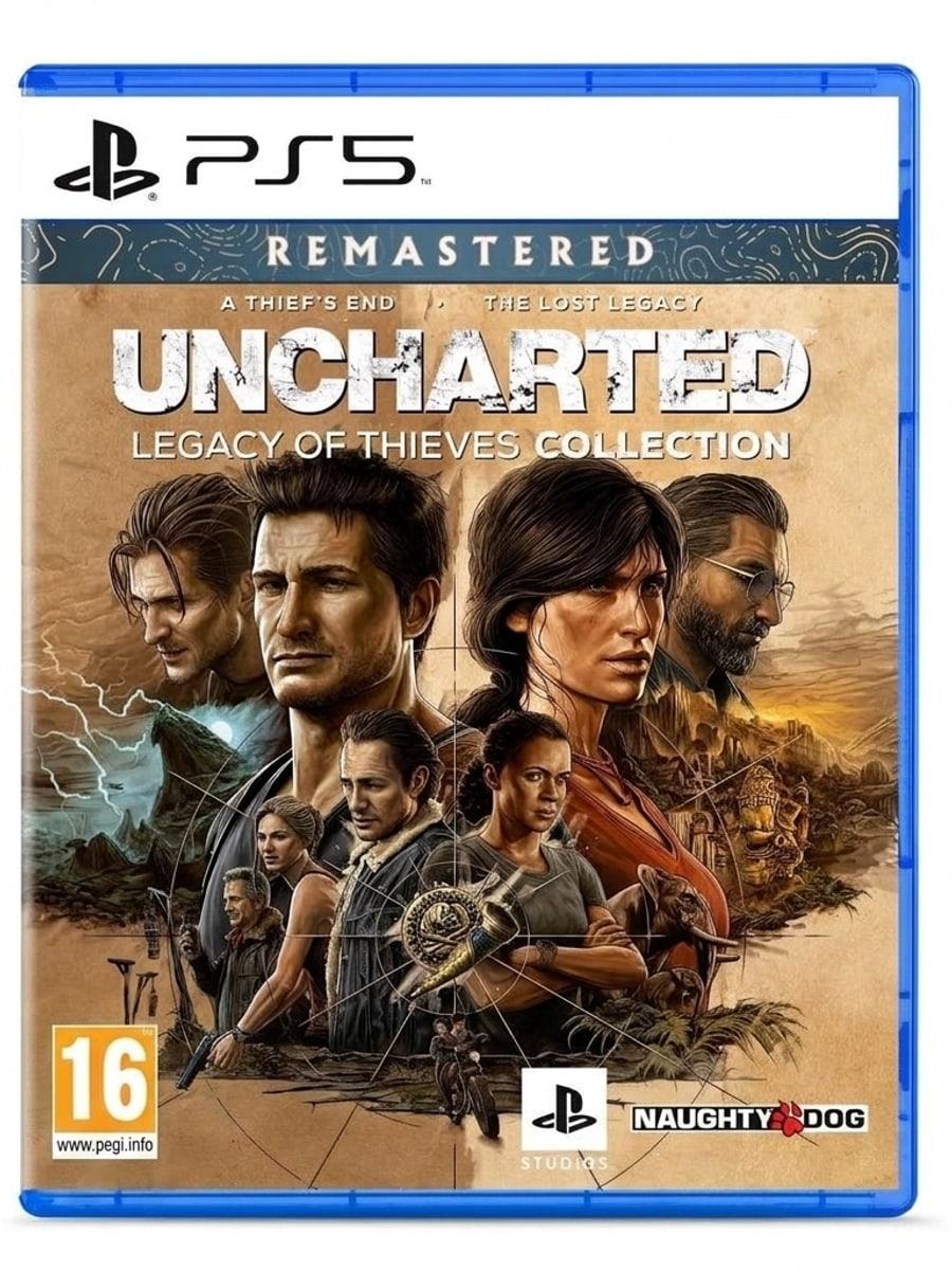 کاور بازی Uncharted: Legacy of Thieves Collection برای PS5