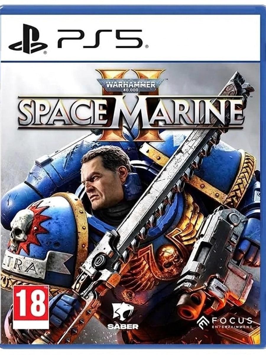 کاور بازی Warhammer 40,000: Space Marine II — دیسک بلوری برای PS5