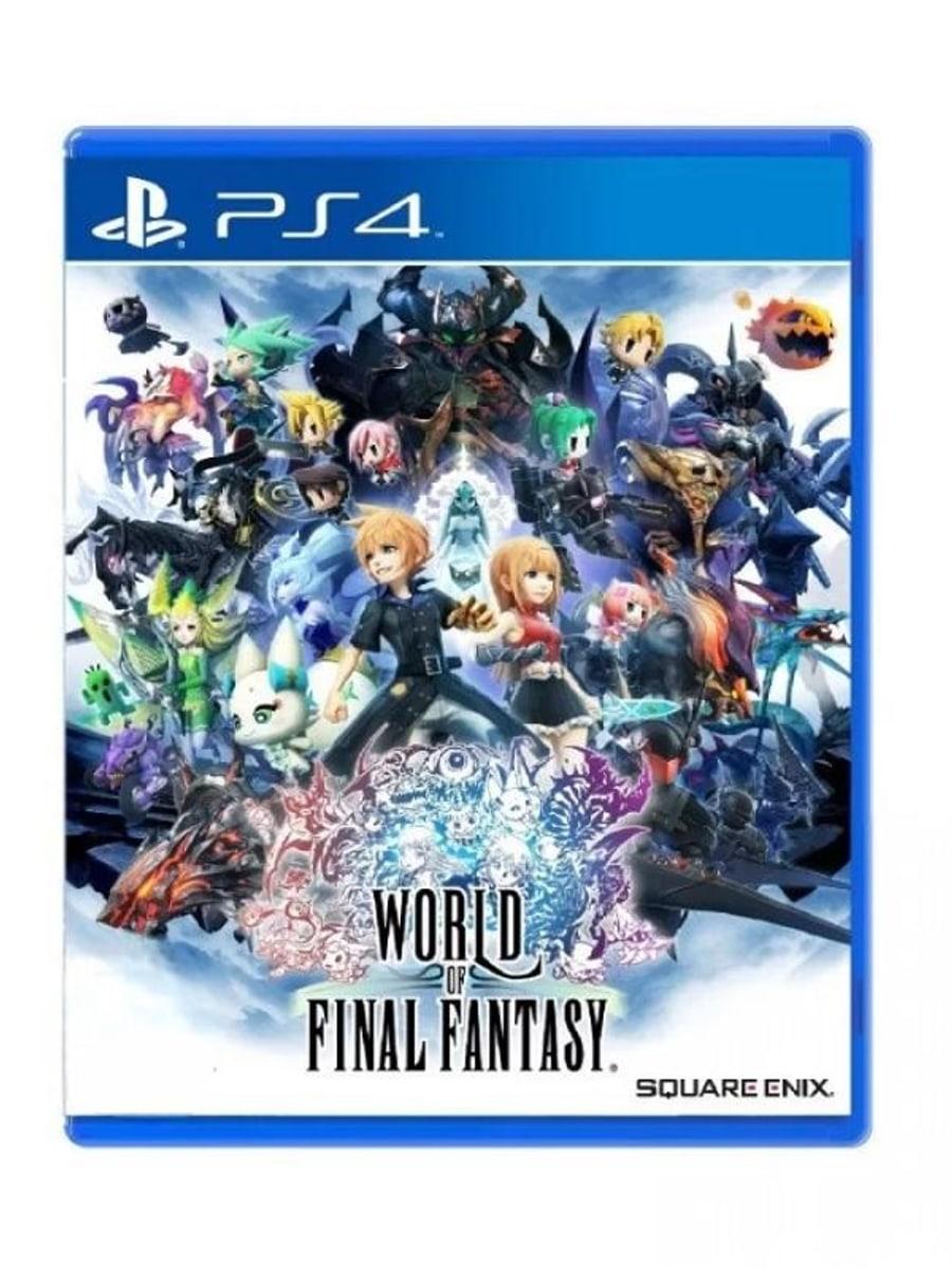 کاور بازی World of Final Fantasy — استاندارد برای PS4