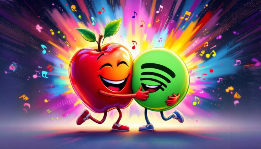 مقایسه اپل موزیک و اسپاتیفای
