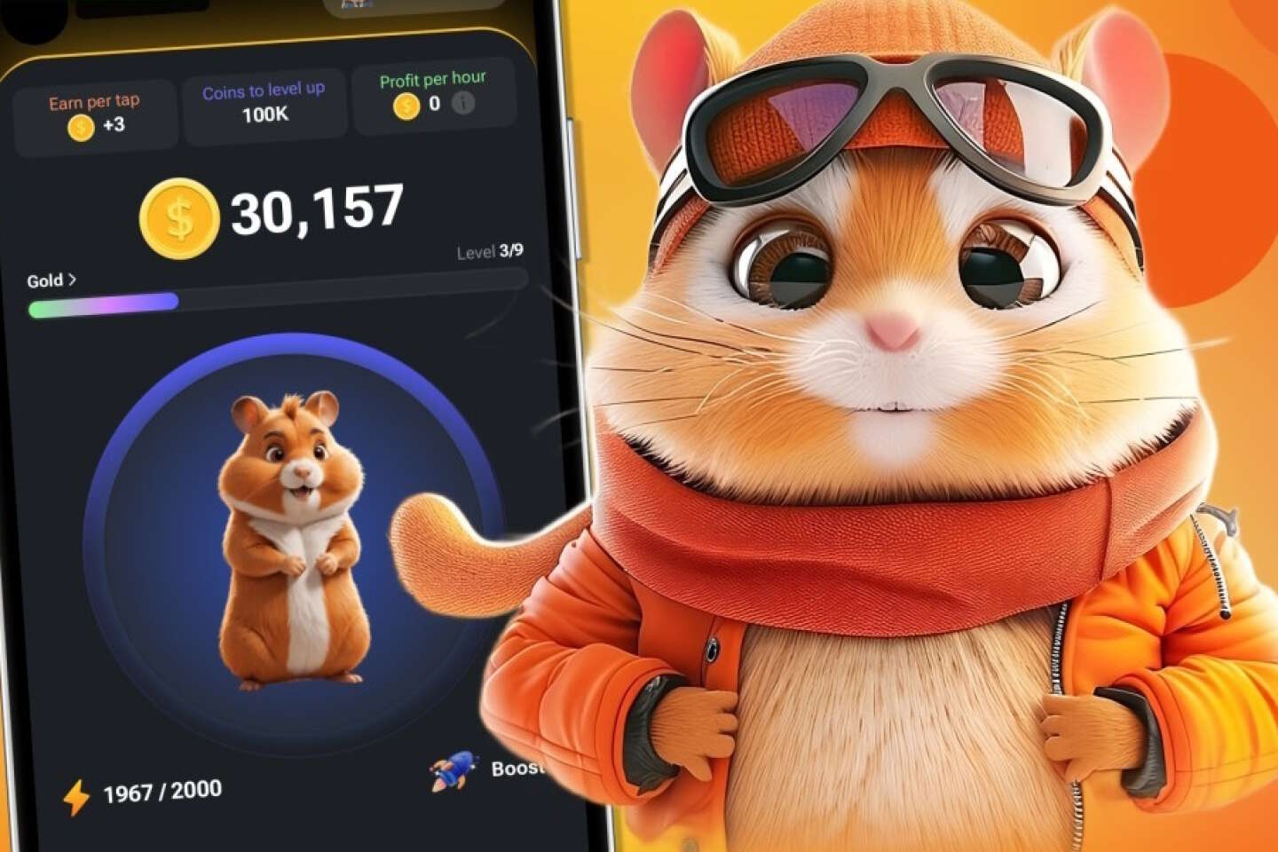 معرفی و آموزش کامل ایردراپ همستر (Hamster Kombat)