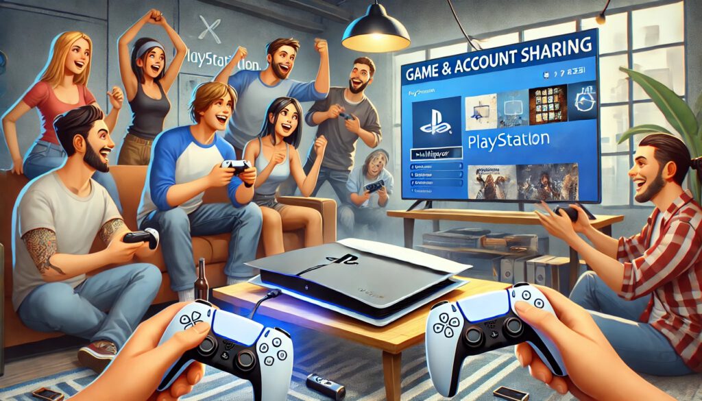 اشتراکگذاری بازیها و اکانت پلی استیشن برای بازیهای چندنفره آنلاین