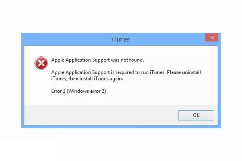 ارور iTunes 2