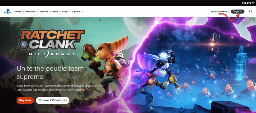 شارژ اکانت پلیاستیشن از طریق وبسایت