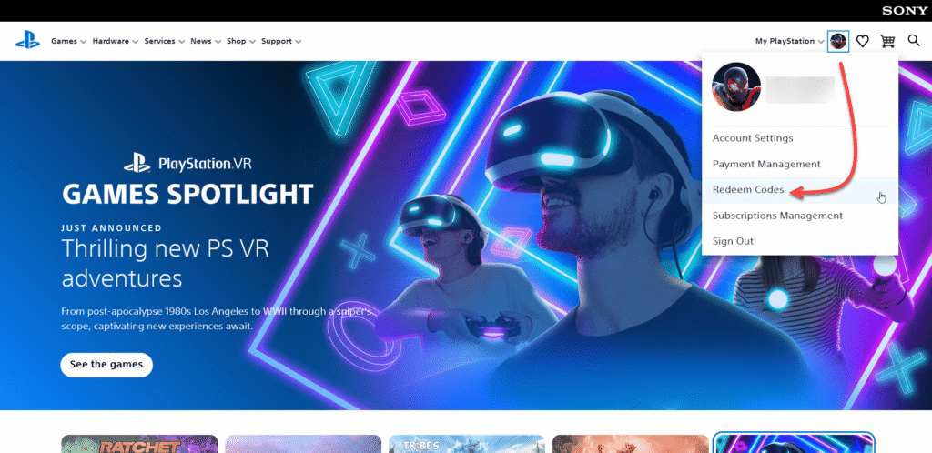 شارژ اکانت از طریق وبسایت