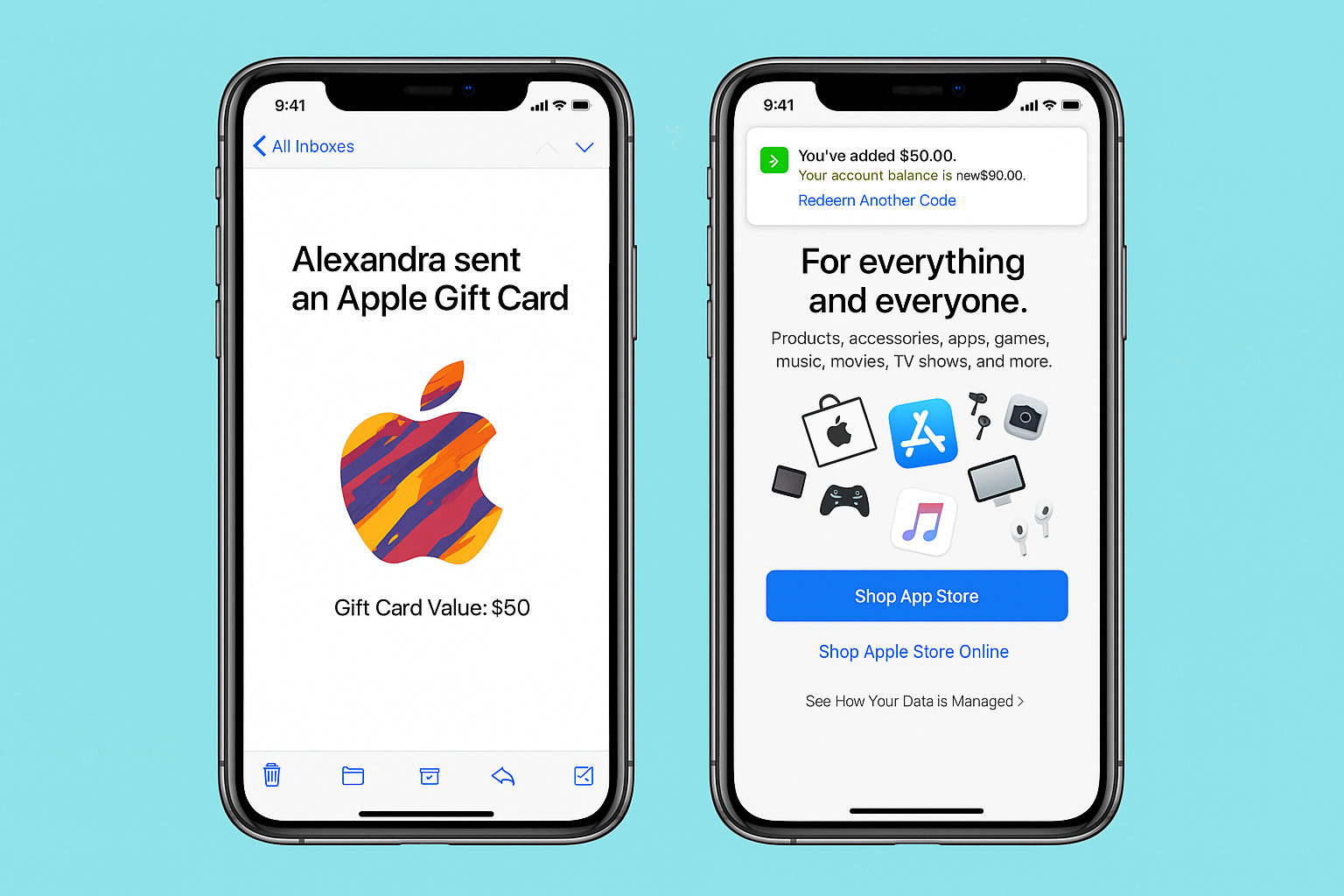 چگونه با خرید گیفت کارت اپل، اکانت اپل آیدی خود را شارژ کنیم؟