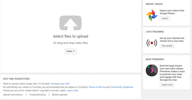 آموزش انتشار ویدیو در یوتیوب - مرحله ۲