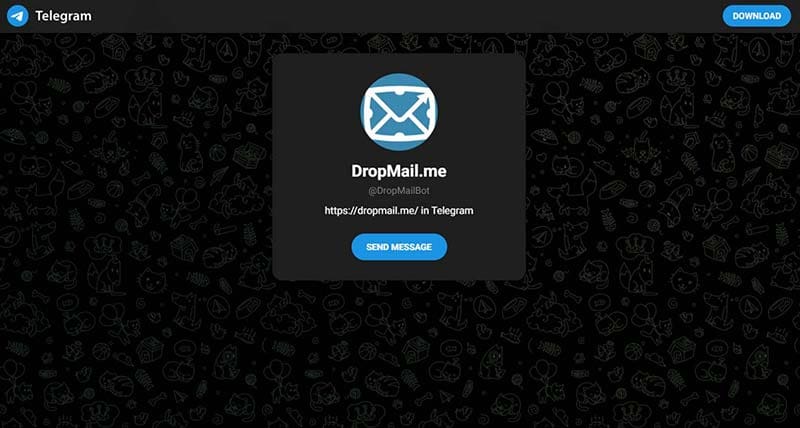 ربات ایمیل موقت و ناشناس