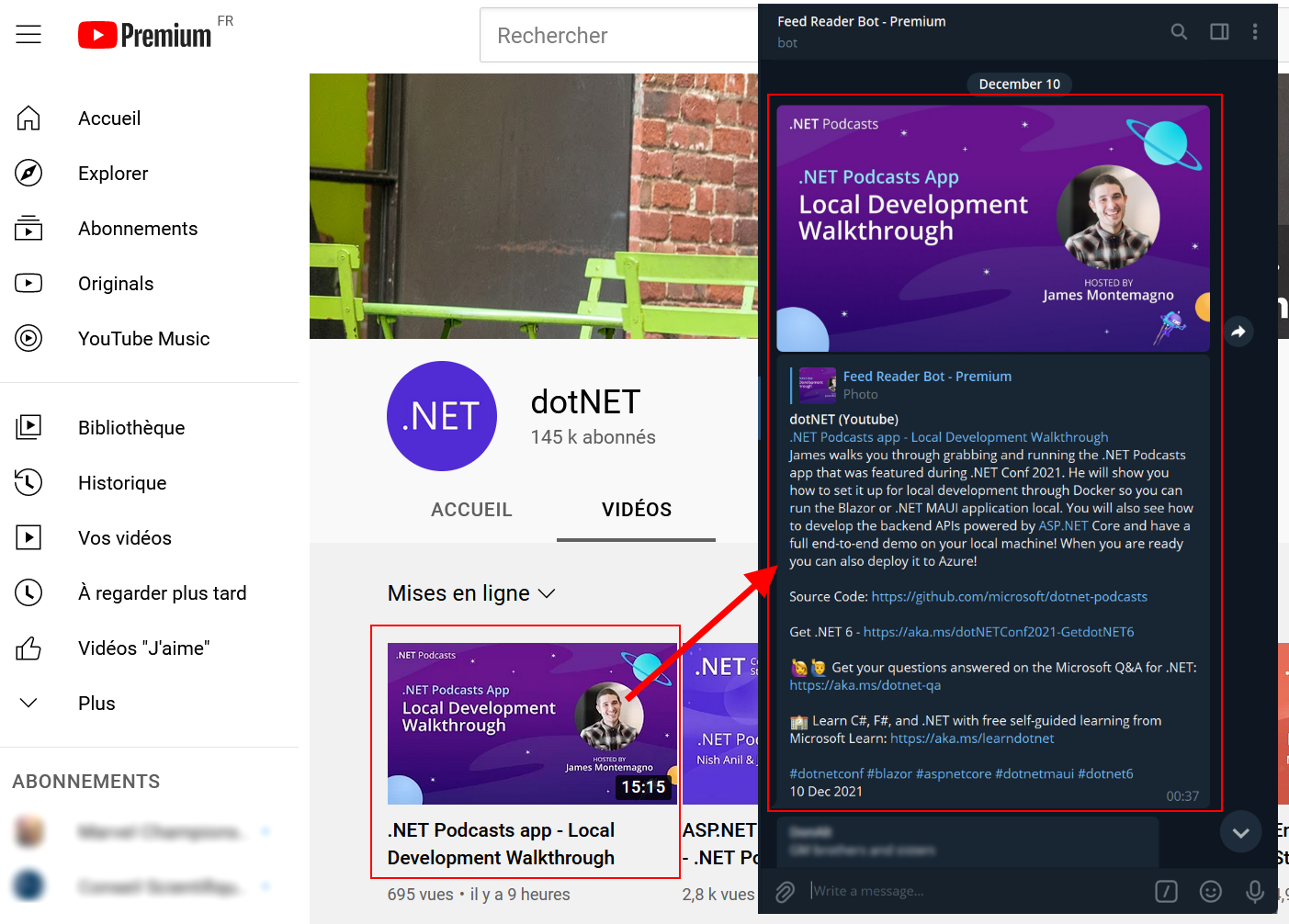 ربات خبرخوان و فیدخوان هوشمند