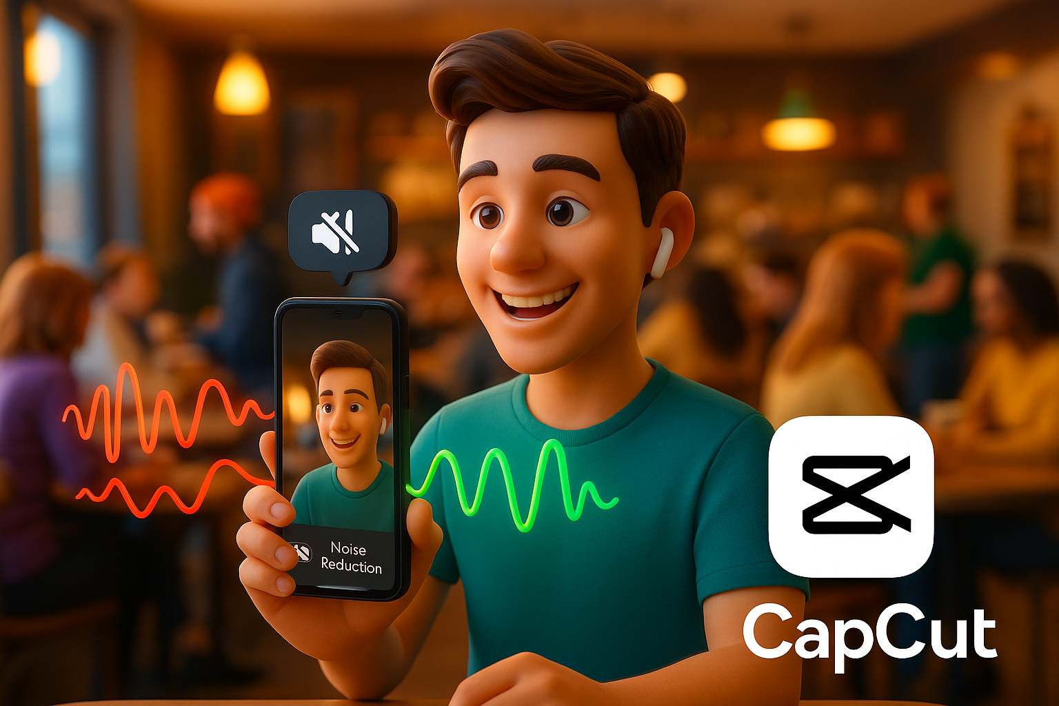 آموزش حذف نویز صدا در کپ‌کات بدون نیاز به برنامه جانبی